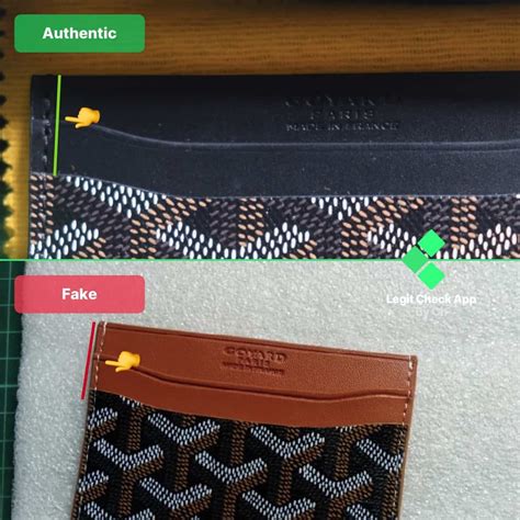 goyard st sulpice legit check|How To Spot A Fake Goyard Card Holder (2024) .